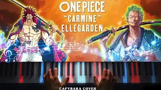 One Piece Opening 28 Carmine /カーマイン  by ELLEGARDEN Vocal Cover with Lyric
