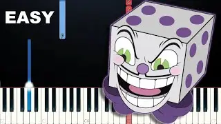 DEVIL - Cuphead Show cg5 (EASY Piano Tutorial)
