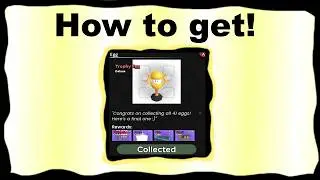 How to get the Trophy Egg In Ball TD