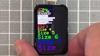 Arduino_GFX Lilygo T-Display AMOLED 1.64