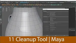 11 Cleanup Tool in Maya | Maya Tutorials [Hindi]