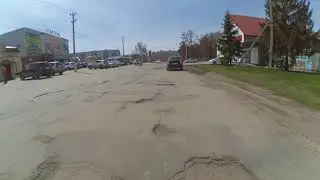 Разбитые дороги Балаково 2018.