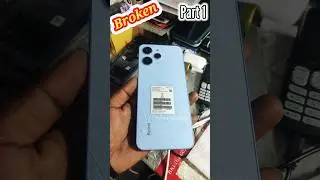Redmi 12 4g Broken Back Panel #viralvideo #ytshorts #trending #broken #youtubeshorts #shorts