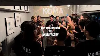 AOYAMA branch store 1st ANNIVERSARY