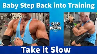 Chest & Biceps Workout After a 2-Week Break: Baby Steps Back Into Training