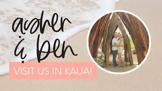 Asher and Ben visit us in Hawaii