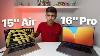 15 inch M2 MacBook Air vs 16 inch MacBook Pro! Tough Choice!