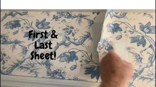 Joining First Sheet to Last Sheet of Wallpaper - Spencer Colgan