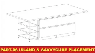 PYTHA 3D CAD | Planner | Island and Savvycube  Placement | Part 06