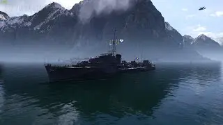 Опыт ,нет не опыт !Просто первый бой .Эсминец VIII уровня ORKAN