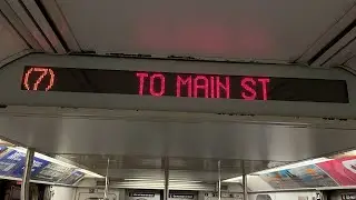 IRT 42 St Line: R188 (7) Local Train [34 St-Hudson Yards to Flushing-Main St]