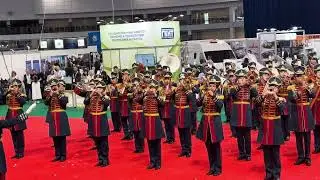 Военный оркестр Республики Беларусь/ Belorussian military band in action