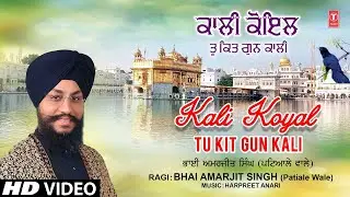 Kali Koyal Tu Kit Gun Kali | Shabad Gurbani | BHAI AMARJIT SINGH (PATIALE WALE) | HD Video