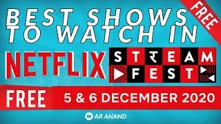 Netflix StreamFest 🔥 Best Shows to Watch 5-6 December [Hindi]