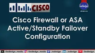 Cisco ASA Active Standby Failover Configuration