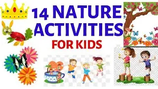 14 Nature Art Activities for Kids|| Nature Art and Craft|| Primary Art Lesson