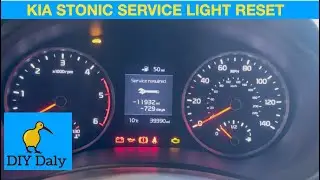 KIA Stonic service light reset