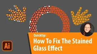 Quick Tip: How To Apply The Stained Glass Effect With Transparent Borders