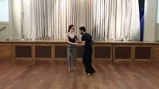 Sugar Push Variations | Advanced Lindy with Sharon & Josh |  17 January 2018