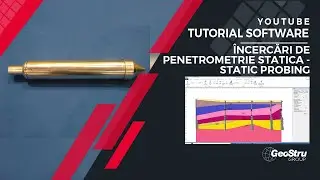 Tutorial Software: Încercări de penetrometrie statica - Static Probing