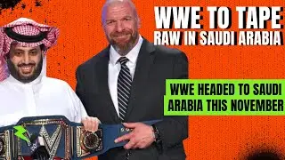 WWE To Tape Monday Night RAW In Saudi Arabia