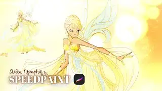 Stella Nymphix | procreate speedpaint