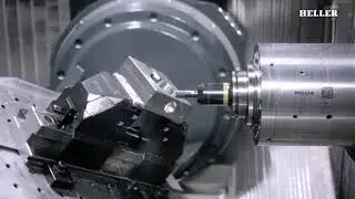 5x performance cutting steel: HELLER HF 5500 | Spindle DC 100 i | Equipment package PRO