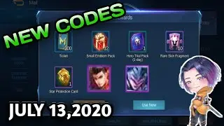 ML NEW CODES JULY 13,2020 | MOBILE LEGENDS