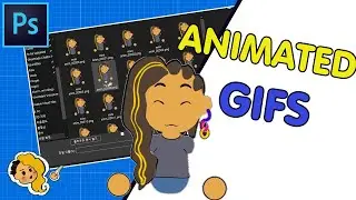 How to Export an animated GIF in Photoshop! (FAST AND EASY)