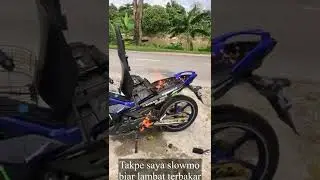 Padam motor terbakar ❌ Rakam motor terbakar ✅