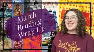March Reading Wrap Up | Ooooops forget to finish the details before it went live