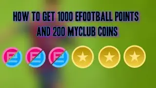 How to Get efootball points and myClub Coins in PES Mobile