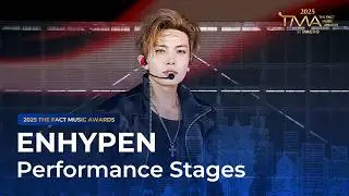 [2025 더팩트 뮤직 어워즈] ENHYPEN (엔하이픈) 'INTRO + CRIMINAL LOVE' + 'Bad Desire' + 'No Doubt' @TMA