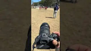 Canon R6 Mark 2 for a soccer game today #canonr6mark2