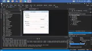 How To: Create A File/Directory In Visual Studio C#