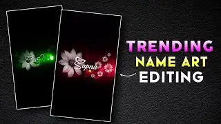 New Instagram Name Art Video Editing In VN App | New Trending Reels Video Editing | VN Video Editor
