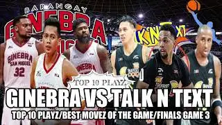 GINEBRA VS TNT FINALS GAME 3 TOP 10 PLAYZ/BEST MOVEZ OF THE GAME #viralvideo #pbaupdates #highlight