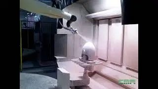 Robot lakierniczy - Malowanie ceramiki