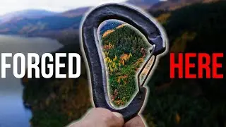 How I forged a carabiner at Scotland's hardest Climb!