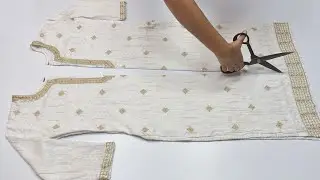 (4)Transformation Idea From Old Kurti # Old Suit Reuse Idea # DIY Idea From Old Kurti