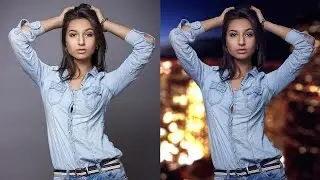 Adobe Photoshop CC | Fake Bokeh Effect/Bokeh Efekt