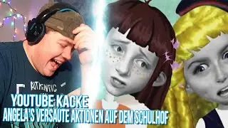 YouTube Kacke - Angela's versaute Aktionen auf dem Schulhof | 