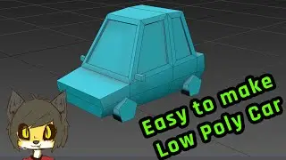easy low poly car in 3ds max (tutorial) part 1