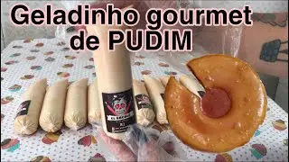 GELADINHO GOURMET DE PUDIM