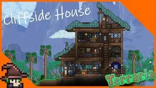 The cliffside house | terraria speedbuild