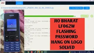 Jio Bharat LF062W Flashing | Jio Bharat LF062W Hang On Logo Solved