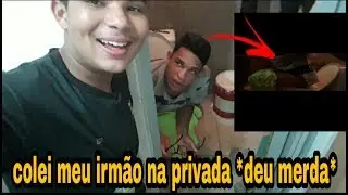Vingança! trollei meu irmão colei ele na privada *deu muito ruim*