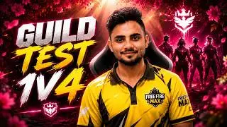 🔴 FREE FIRE LIVE WITH AMAN AND 1VS4 GUILD TEST 5k SOON  