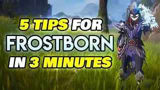 5 FROSTBORN TIPS IN UNDER 3 MINUTES | Spellbreak Guide