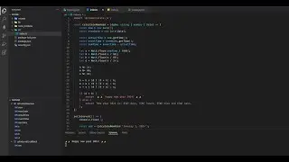 Happy new year 2024 in TypeScript